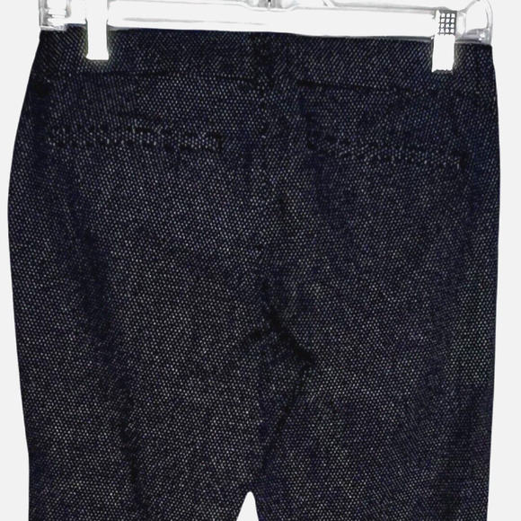 Old Navy Pants Women 4 Black White Polka Dot Pixie Cropped Office Career Casual - Picture 4 of 6